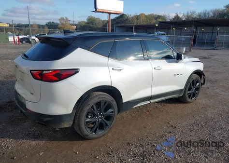 2022 Chevrolet Blazer Fwd Rs from USA, damaged, VIN 3GNKBERS5NS214638